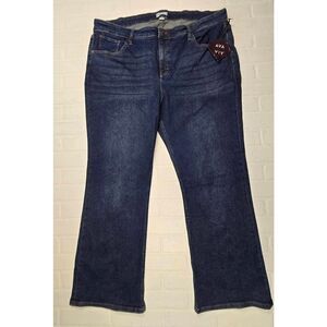 Ava & Viv  High Rise Flare Jeans Size  24W